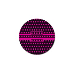 Polka Dots Two Times 8 Black Golf Ball Marker (10 Pack) by impacteesstreetwearten