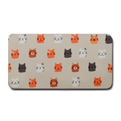 Cat Faces Pattern Medium Bar Mats by Vaneshart