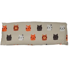 Cat Faces Pattern Body Pillow Case (Dakimakura)