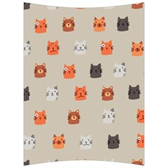 Cat Faces Pattern Back Support Cushion