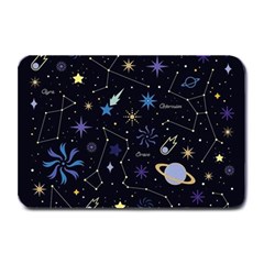 Starry Night  Space Constellations  Stars  Galaxy  Universe Graphic  Illustration Plate Mats by Vaneshart