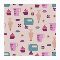 Seamless Bakery Vector Pattern Medium Glasses Cloth by Vaneshart