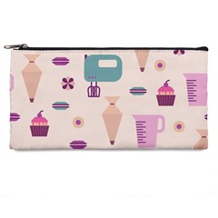 Seamless Bakery Vector Pattern Pencil Cases by Vaneshart