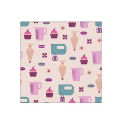 Seamless Bakery Vector Pattern Satin Bandana Scarf by Vaneshart