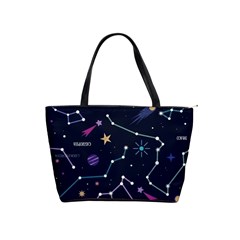 Space Wallpapers Classic Shoulder Handbag