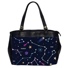 Space Wallpapers Oversize Office Handbag (2 Sides)