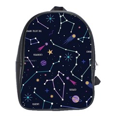 Space Wallpapers School Bag (xl) by Vaneshart