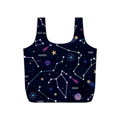 Space Wallpapers Full Print Recycle Bag (S)