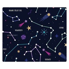 Space Wallpapers Double Sided Flano Blanket (Small) 