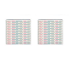 Long Lines Vector Pattern Cufflinks (square) by Vaneshart