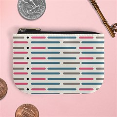 Long Lines Vector Pattern Mini Coin Purse by Vaneshart