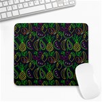 Neon Fruit Seamless Pattern Large Mousepads Front