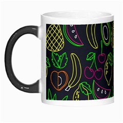 Neon Fruit Seamless Pattern Morph Mugs by Vaneshart