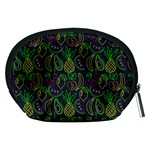 Neon Fruit Seamless Pattern Accessory Pouch (Medium) Back