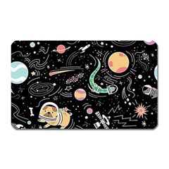 Animals Galaxy Space Magnet (rectangular) by Vaneshart