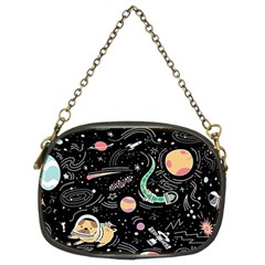 Animals Galaxy Space Chain Purse (two Sides) by Vaneshart