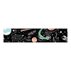 Animals Galaxy Space Velvet Scrunchie by Vaneshart