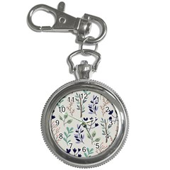 Dark Tone Plant Pattern Key Chain Watches by Vaneshart