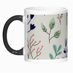 Dark Tone Plant Pattern Morph Mugs by Vaneshart