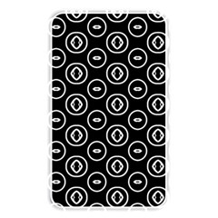 Black And White Pattern Memory Card Reader (rectangular) by Vaneshart