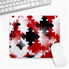 Black And Red Multi Direction Large Mousepads by Vaneshart