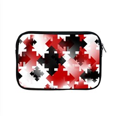 Black And Red Multi Direction Apple Macbook Pro 15  Zipper Case by Vaneshart