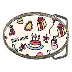 Kids Birthday Belt Buckles by Vaneshart