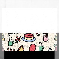 Kids Birthday Rectangular Jigsaw Puzzl by Vaneshart