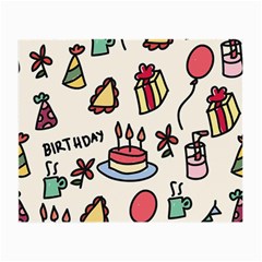 Kids Birthday Small Glasses Cloth by Vaneshart