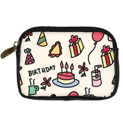 Kids Birthday Digital Camera Leather Case by Vaneshart