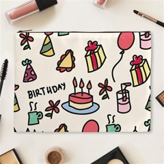 Kids Birthday Cosmetic Bag (xl) by Vaneshart