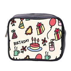 Kids Birthday Mini Toiletries Bag (two Sides) by Vaneshart