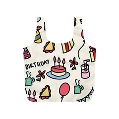 Kids Birthday Full Print Recycle Bag (s) by Vaneshart