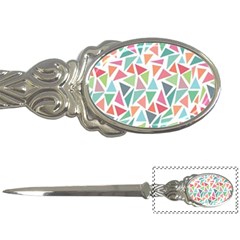 Colorful Triangle Vector Pattern Letter Opener by Vaneshart