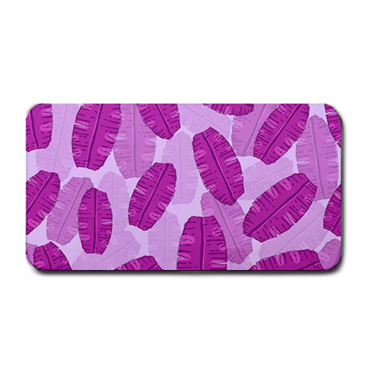 Exotic Tropical Leafs Watercolor Pattern Medium Bar Mats