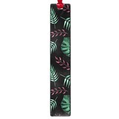 Tropical Leaves Pattern Large Book Marks by Vaneshart