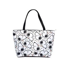 Dog Pattern Classic Shoulder Handbag by Vaneshart