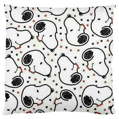 Dog Pattern Large Cushion Case (one Side) by Vaneshart