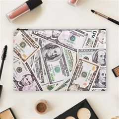 Mixed Dollars Cosmetic Bag (large) by Vaneshart