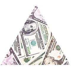 Mixed Dollars Wooden Puzzle Triangle