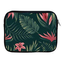 Tropical Flowers Pattern Tekstura Fon Background Pattern Apple Ipad 2/3/4 Zipper Cases by Vaneshart