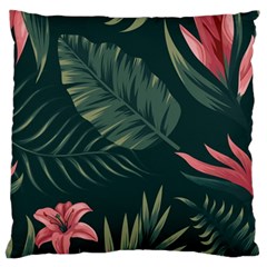 Tropical Flowers Pattern Tekstura Fon Background Pattern Standard Flano Cushion Case (two Sides) by Vaneshart