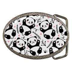 Panda Pattern Belt Buckles by Vaneshart