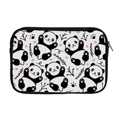 Panda Pattern Apple Macbook Pro 17  Zipper Case by Vaneshart