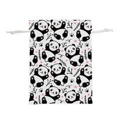 Panda Pattern Lightweight Drawstring Pouch (s) by Vaneshart