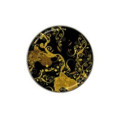 Floral Pattern Background Hat Clip Ball Marker (10 Pack) by Vaneshart