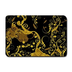 Floral Pattern Background Small Doormat  by Vaneshart