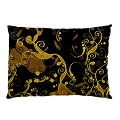 Floral Pattern Background Pillow Case by Vaneshart