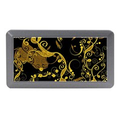 Floral Pattern Background Memory Card Reader (mini) by Vaneshart