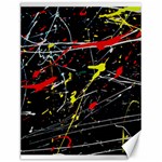 Random Paint Splats Background Canvas 12  x 16  11.86 x15.41  Canvas - 1